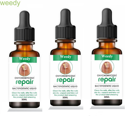 WEEDY Nail Pain Relief Serum Set of 3 – Soothing Nail Care Formula Liquid(3 x 30 ml)