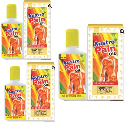 AUSTRO Labs Austru Pain relief Oil -60 ml pack 3 Liquid Liquid(3 x 56.67 ml)