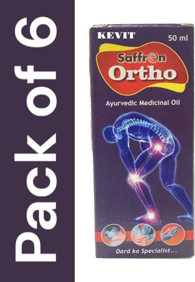 Kevit SAFFRON ORTHO OIL Liquid(6 x 50 ml)