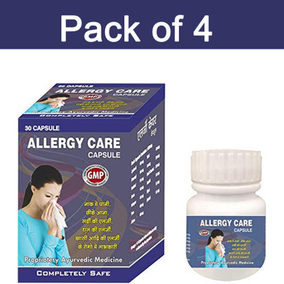 Quickbits Life Care Herbal & Ayurvedics Allergy Care Ayurvedic Medicine, pack of 4 Tablets(4 x 30 Units)