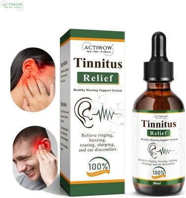 ACTIWOW Tinnitus Relief Daily Ear Wellness Mix Liquid(30 ml)