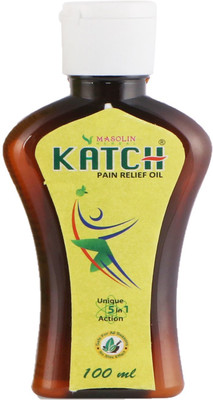 Masolin Herbal Katch Ayurvedic Pain Relief Oil 100ml Liquid(100 ml)