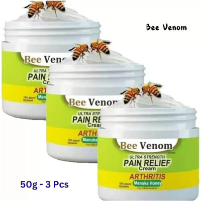 Bee Venom O Pain Oil | Knees | Shoulder | Arms | Waist Cream(3 x 50 g)