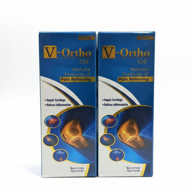 DOOMSDAY V-Orthoo pain relief oil pack of 2 Liquid(2 x 50 ml)