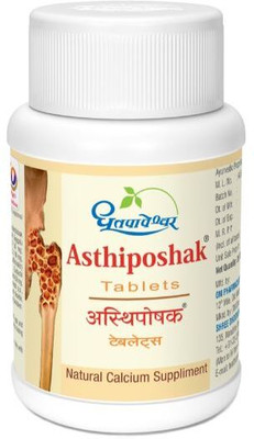 DHOOTAPAPESHWAR Asthiposhak 60 Tab Pack of 2 Tablets(2 x 60 Units)