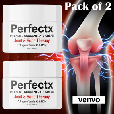venvo Perfectx joint and bone therapy for Fast and Effective Relief Cream combo of 2 Cream(2 x 1 ml)