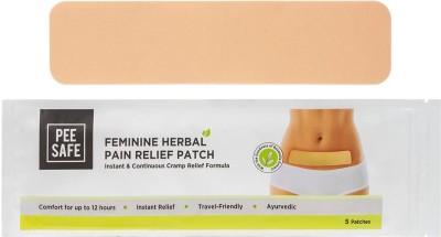 Pee Safe Feminine Herbal Pain Relief Patch Plaster & Patch(5 x 1 Patches)