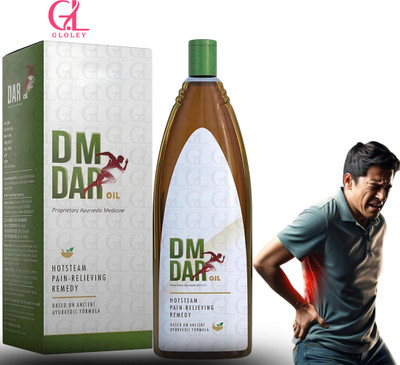 GLOLEY DM DAR Oil Ayurvedic Leg Pain Relief Dam with Natural Herbs 229 Liquid(200 ml)