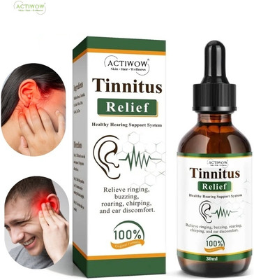ACTIWOW Tinnitus Relief Ear Soothe Herbal Aid Liquid(30 ml)