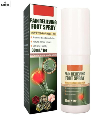 LORSHEL Foot Pain Relieving Spray - Safe for Daily Use with Muscle Relaxation Liquid(30 ml)