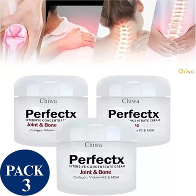 CHIWA OG Perfectx All-In-One Therapy Cream for Joint Bone Healing Cream(3 x 50 g)