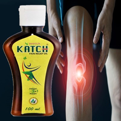 masolin HERBAL KATCH AYURVEDIC PAIN RELEIF MASSAGE OIL 100ML - FOR INSTANT PAIN RELIEF Liquid(100 ml)