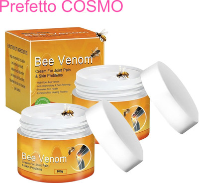 Prefetto COSMO Bee Venom for Fast Bone Healing & Pain Recovery Cream(2 x 100 g)