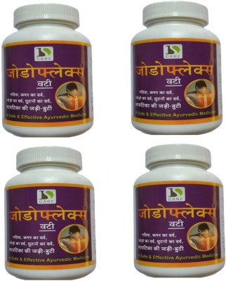 JD Swami Herbal DS Care Jodoflex Vati Pack of 4 Bottles Tablets(4 x 1 Units)