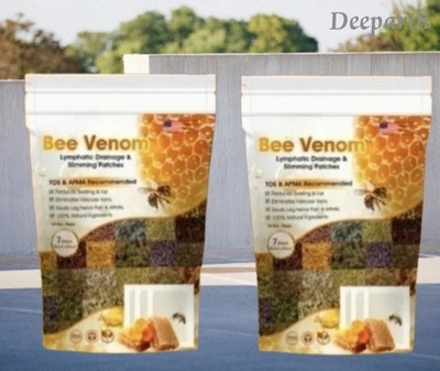 Deeparth Bee Venom Foot Patches to Relieve Foot Fatigue Plaster & Patch DP084 (20 Patch) Plaster & Patch(100 g)