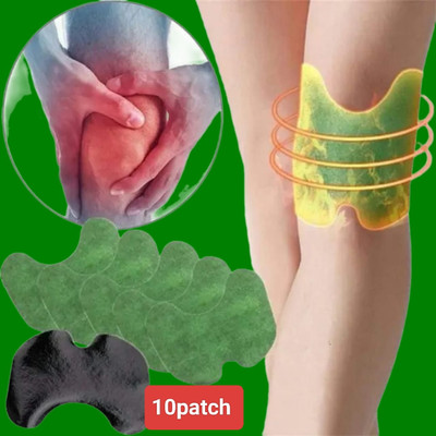 RNGNTC LQ Herbal Knee Plaster Sticker/Patches For Knee Joint Pain (10Patches Kit) Plaster & Patch(10 x 1 Patches)