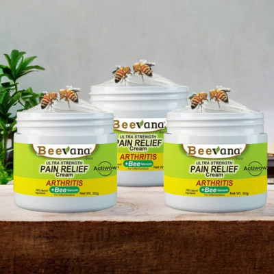 Bee Venom Relief for Swollen Feet & Ankles Pack of 3 Cream(3 x 50 g)