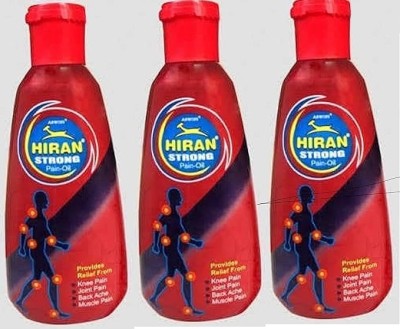 Hiran Pain Oil 80Mlx3 super pack-240Ml. Liquid(3 x 80 ml)