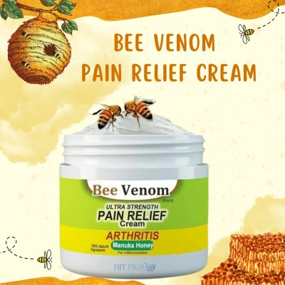 Bee Venom Joint Cream, Provides for Back,Neck,Muscle Pain Relief Cream Gel(30 g)