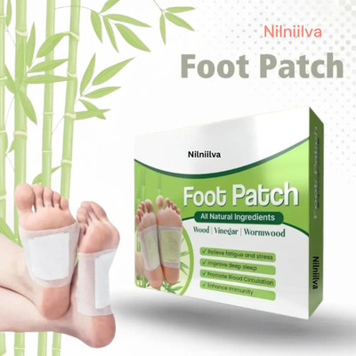 NILNIILVA Foot Patches to cleanse and relax Plaster & Patch(10 x 10 g)