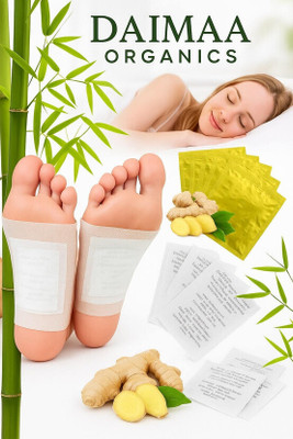 Daimaa Organics foot patch, body Cleansing Toxins Remove Pain Relief Plaster & Patch(10 x 1 Patches)