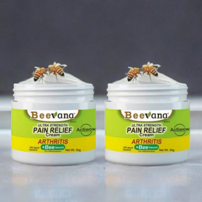 ACTIWOW BeeVana Relief for Painful Muscles After Exercise Pack of 2 Cream(2 x 25 g)