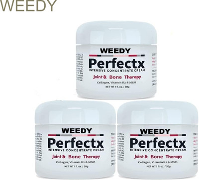 WEEDY Perfectx Joint & Bone Fast Relief – Rapid Comfort for Sore Muscles and Joints Cream(3 x 100 g)