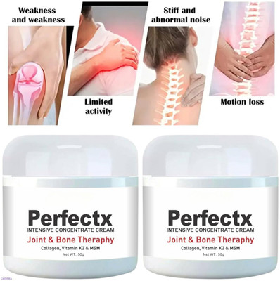 GLAMMIA Perfect X Cream Men | Advanced Support For Relieving Joint Stress Cream(2 x 50 g)