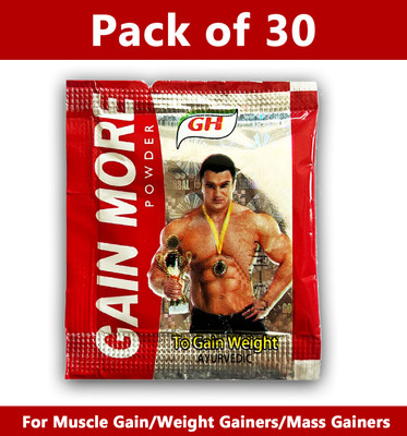 Eazybits gain more powder For Muscle Gain/Weight Gainers/Mass Gainers Powder(30 x 1 Units)