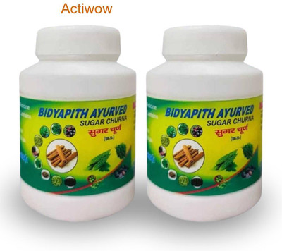 ACTIWOW Bidyapith Sugar Powder for Supporting Healthy Sugar Metabolism Pack of 2 z30 Powder(2 x 50 g)