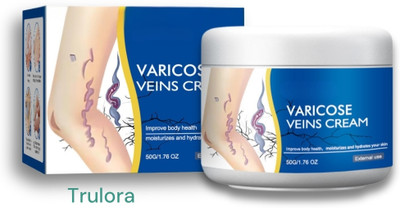 Trulora Turmeric Varicose Veins Cream Leg Care Cream(50 g)