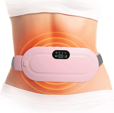 GRELLA Portable Cordless Heating Pad for Period Pain Vibration Massage Belly Plaster & Patch(1 Units)