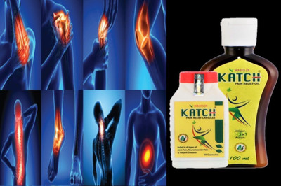 Masolin Herbal Katch Ayurvedic Pain Relief - Oil 100ml and Capsule 60's Liquid(2 x 1 Units)