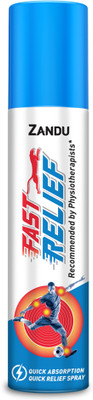 ZANDU Fast Relief Spray Quick Solution to Sports & Gym Injuries Spray(100 ml)