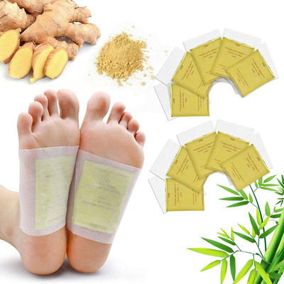KIYOME KINOKI Foot Pads|100 Relief Foot Pads|100 Adhesive Sheets For Removing Impurities Plaster & Patch(10 x 1 Units)
