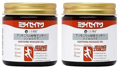 LIONIQUE Japanese Soothing Massage Gel for Back, Knee, Joint, Muscle Pain Relief Gel Gel(2 x 100 g)