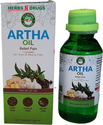 HARBORZA Ayurvedic Artha Pain Relief Oil 100ml Liquid(100 ml)