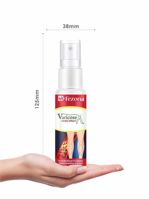 FEZONA Varicose Veins Spray Good Fr Blood Circulation Relieve Swelling & Pain Treatment Spray(100 ml)