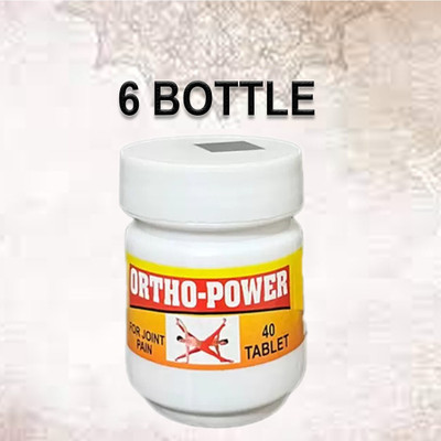 Vrukie Ayurvedic Ortho Power Tablet Of Swamy Herbal (6 bottle) Tablets(6 x 40 Units)