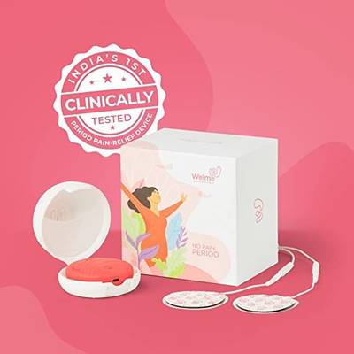 WELME Period Pain Relief Device| Drugfree| Pain relief| Clinically Tested|Easy to use Plaster & Patch