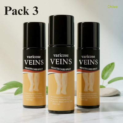 CHIWA New Vericose vein spray quick acting daily spray heals swelling cramps instantly Spray(3 x 100 ml)