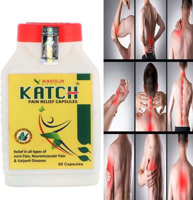 masolin KATCH AYURVEDIC PAIN RELIEF CAPSULE - 60CAPS Capsules(60 Units)