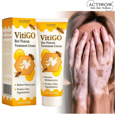 ACTIWOW Vitigo Bee Venom Cream for Melanin Balance cream PR01 A01 Cream(100 g)