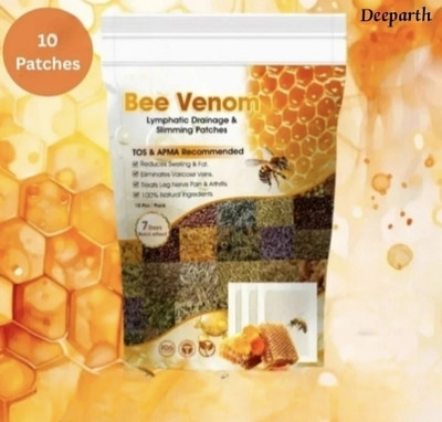 Deeparth Bee Venom Foot Patches: Relax Your Feet and Purify with Bee Venom Plaster & Patch(100 g)