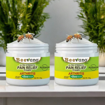 ACTIWOW BeeVana Fast Relief for Sore & Tight Muscles Pack of 2 Cream(2 x 25 g)