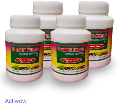 ACTIWOW Vidyapith Sugar Powder for Promoting Healthy Insulin Response Pack of 4 A01 Powder(4 x 100 g)