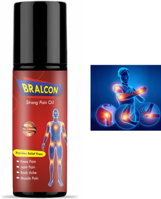 BRALCON Herbal Knee Pain Relief Oil | Natural Therapy for Arthritis Pain Liquid(60 ml)
