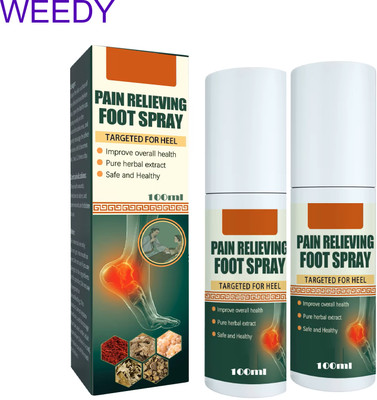Prefetto COSMO Natural Mint Foot Comfort Mist - 2 Pc Liquid(2 x 100 ml)