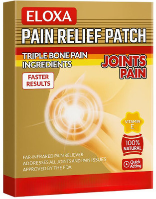 Berry Bliss Pain Relief Patches for Joint & Muscle – Natural Herbal Heating Pads Plaster & Patch(100 g)