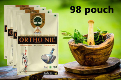 Quickbits Babajiherbal Ayurveda Ortho Nil (Pack of 98) Powder(98 x 1 Units)